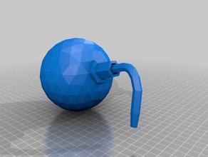3d bomba esculturas 3d print model - Mito3D