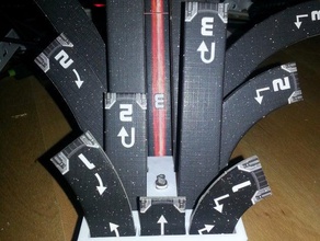 x-kanat hareketi şablon tutucu oyuncak & oyun aksesuarları star wars x-wing sahibi 3d print model - Mito3D