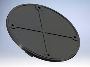 dial indicator back plate machine tools ba 3d print model - Mito3D
