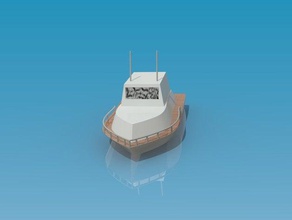 ipod touch sized boat vehicles strachan 3d print model - Mito3D