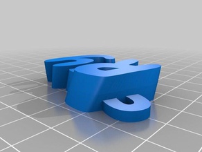 roy organización personalizado 3d print model - Mito3D