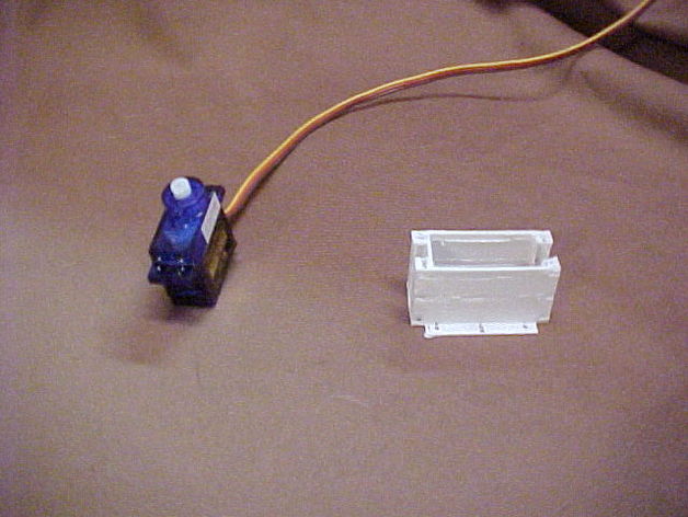 small servo adapter hobby 3D print model - Mito3D