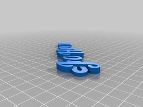 anel chave joohyeon organização personalizado 3d print model - Mito3D
