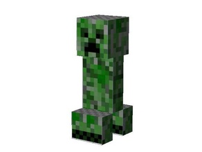 3d model creeper yourself toy & game accessories modeling slash minecraft 3d print model - Mito3D