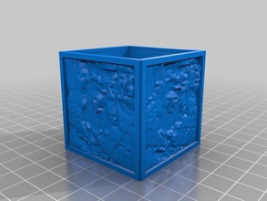meu personalizados cubo lithopanes decoração 3d print model - Mito3D