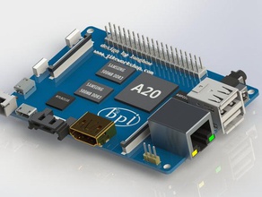 banana pi-m1+ modèle 3d L'imprimante de pièces 3d print model - Mito3D