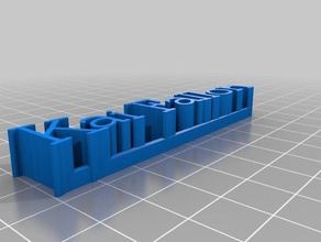 kai Adı 2 heykeller özelleştirilmiş 3d print model - Mito3D