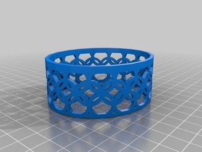 bracelet circles bracelets customized 3d print model - Mito3D