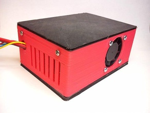 caja universal 40x40 ventilador de refrigeración la electrónica carcasa 3d print model - Mito3D