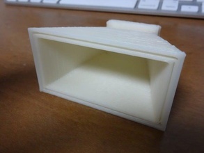 Mikrowelle 8 12-ghz-hornantenne engineering 3d print model - Mito3D
