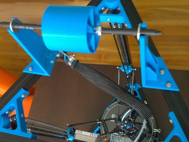 2020 makara tutucu kossel mini 3d yazıcı parçaları 3D print model - Mito3D