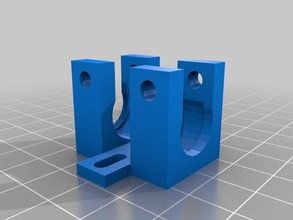 axis bearing holder other 3d print model - Mito3D