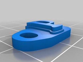 m keychain organization customized 3d print model - Mito3D