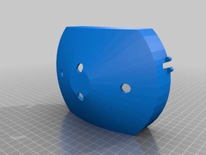 ice drill cover 150mm 3d print model - Mito3D