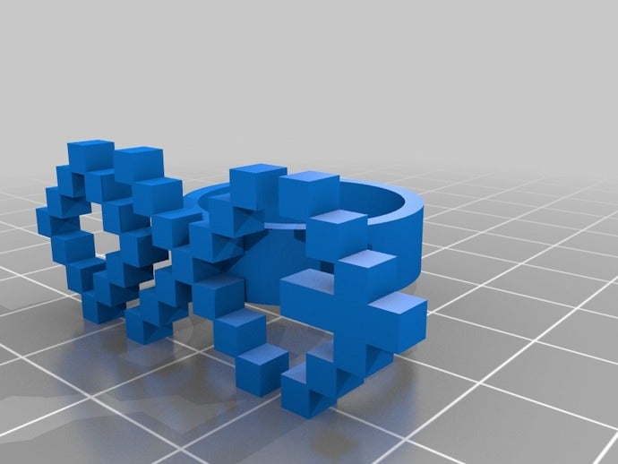 exo anéis personalizado 3D print model - Mito3D