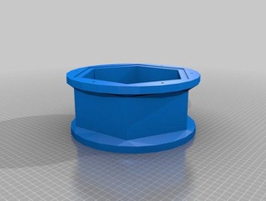 wet dry media tumbler drum diy cleaning rock 3d print model - Mito3D