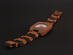 watch bracelets bracelet wristwatch 3d print model - Mito3D