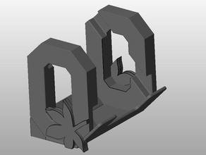 ohio state s3 phone stand mobile 3d print model - Mito3D