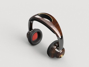 headphones audio headphone 3d print model - Mito3D