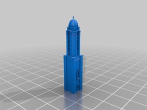 our lady victory basilica tower buildings & structures church 3d print model - Mito3D