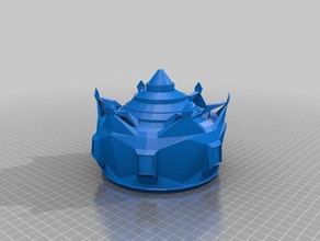 kings crown Skulpturen 3d print model - Mito3D