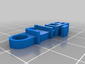 riga organizzazione su misura 3d print model - Mito3D