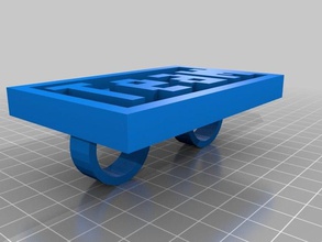 la tuberculose les anneaux personnalisé 3d print model - Mito3D