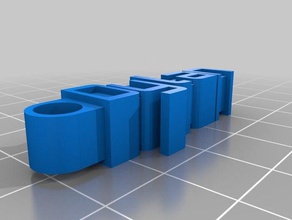 dylan organization customized 3d print model - Mito3D