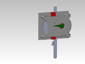 simple dial indicador puede imprimir Impresora 3d accesorios cama de nivelación el la 3d print model - Mito3D