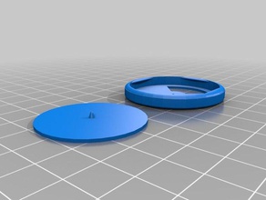 en blanco turner contador La impresión 3d juego de mesa tablero la 3d print model - Mito3D