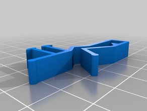 crown molding valance clip replacement parts moulding 3d print model - Mito3D