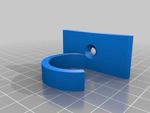 do dever da luz grampo de cabo organização clip suporte clipe fio gerenciamento arame 3d print model - Mito3D