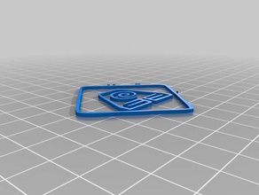 terra stamp zero base signs & logos customized 3d print model - Mito3D