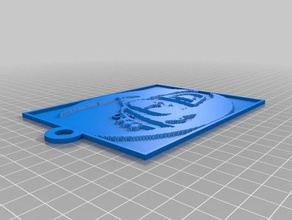 3d maymun 2d sanat özelleştirilmiş 3d print model - Mito3D