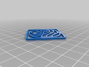 triton sello de base cero signos y logotipos personalizado 3d print model - Mito3D