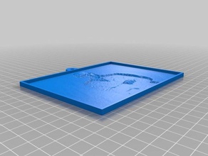3ddiamond 2d art customized 3d print model - Mito3D