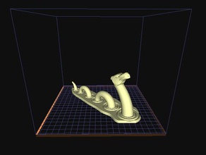 drago animali 3d print model - Mito3D
