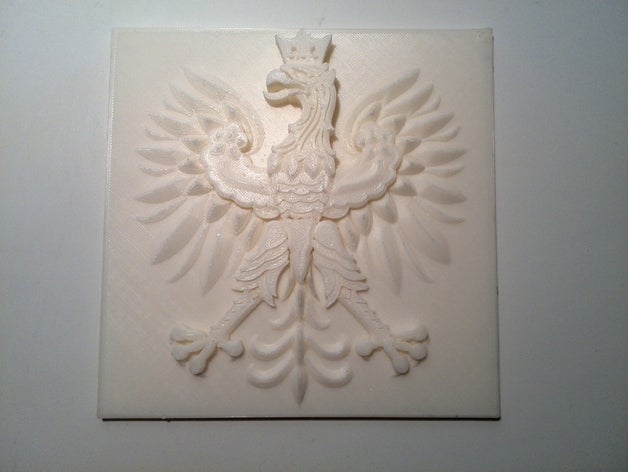 eagle pl art 3D print model - Mito3D