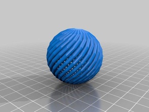 my customized sphere 3d print model - Mito3D