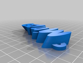monica organization customized 3d print model - Mito3D