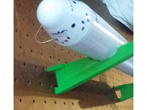 modèle de fusée pegboard titulaire l'organisation le fusées des maquettes fuséologie tirs roquettes 3d print model - Mito3D
