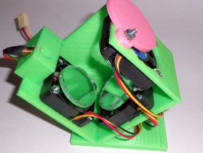 lissajous modello del proiettore di ingegneria il laser specchietto 3d print model - Mito3D