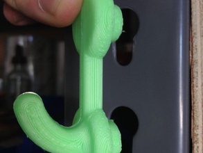 kinky boltless shelving hooks organization 3d print model - Mito3D