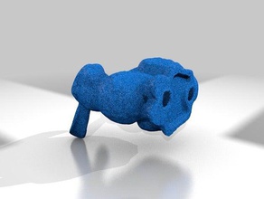 bunny animaux 3d print model - Mito3D