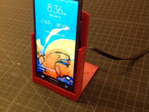 Handy-wireless charging dock Handy phone qi samsung galaxy note wireless 3d print model - Mito3D