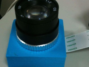 cs-mount-adapter für raspberry pi camera board Kamera Kamera-adapter Kamera-Halterung Objektiv-adapter 3d print model - Mito3D