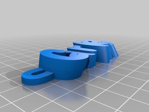 meine angepasste iamburny text - name keyring keyfob Organisation kundengebundene 3d print model - Mito3D