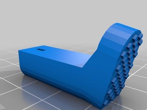 la tension de clé adaptateur prototype des outils à main crochetage 3d print model - Mito3D