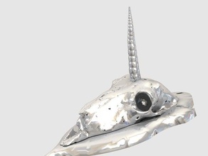 revive unicorn mounted sculptures reviveaunicorn skull toreviveaunicorn trophy wall mount 3d print model - Mito3D