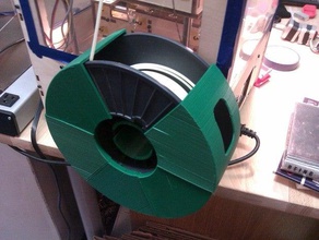filament spool housing other solidworks upgrade 3d print model - Mito3D